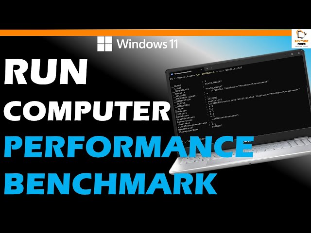 How to Run Computer Performance Benchmark Test in Windows 11 Using PowerShell