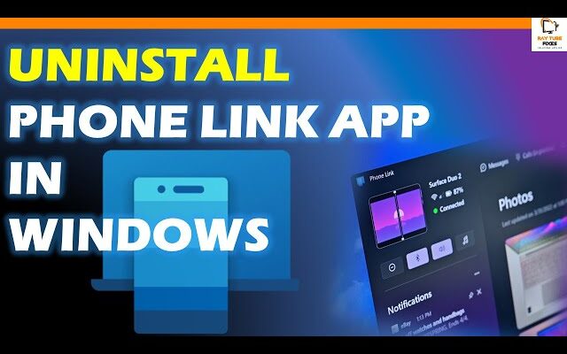 Uninstall The Phone Link App In Windows 10 And 11