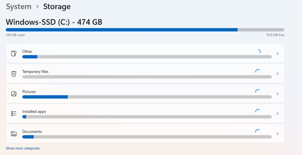 Check Available Disk Space​